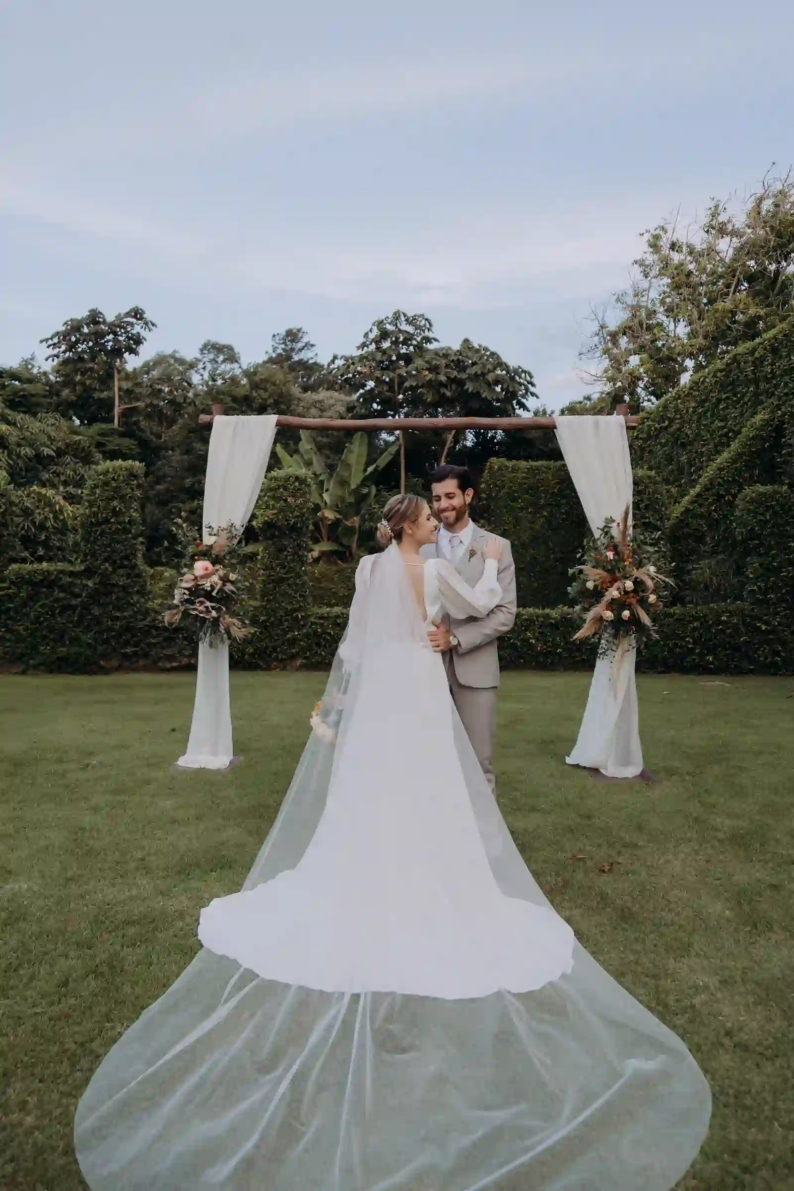 Detalhe de decoração de casamento