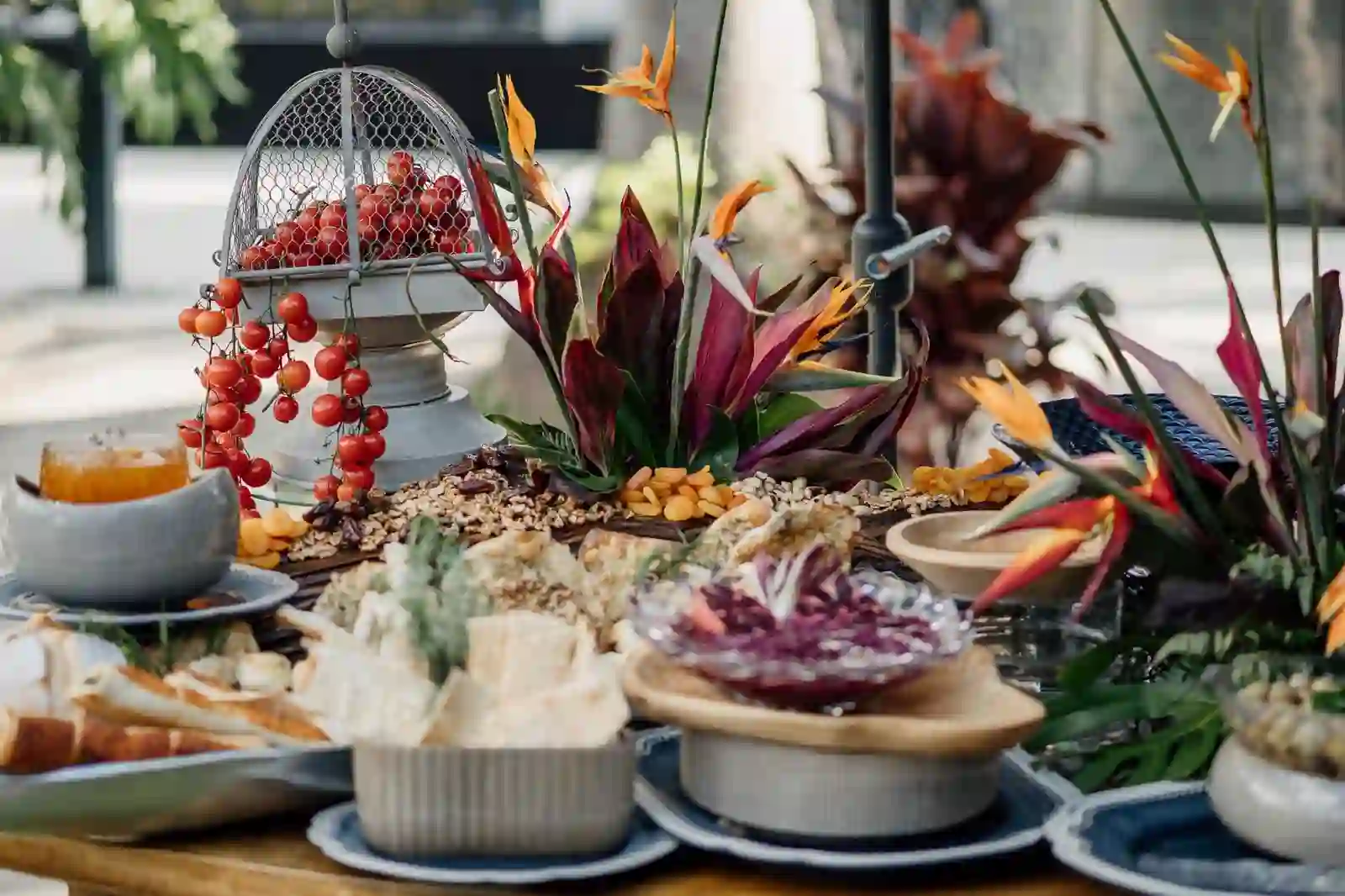 Mesa de doces finos